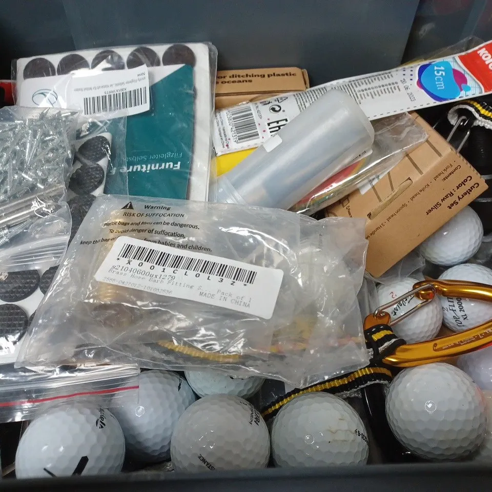 BOX OF APPROXIMATELY 15 ASSORTED ITEMS TO INCLUDE - ATUVOS TAG AT2301 , SYLVANIA UNIVERSAL STARTER , POWER ACTIVE ETC