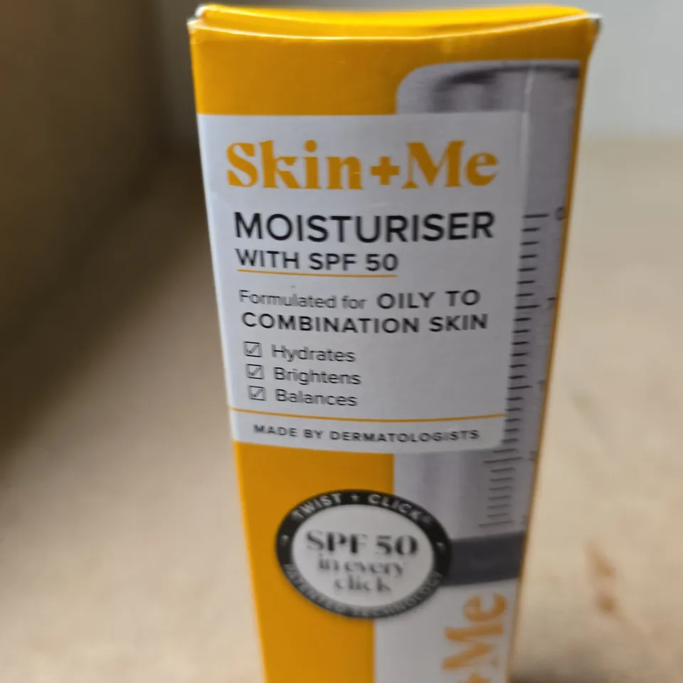 SKIN+ME MOISTURISER WITH SPF 50 – FOR OILY TO COMBINATION SKIN - 24ML