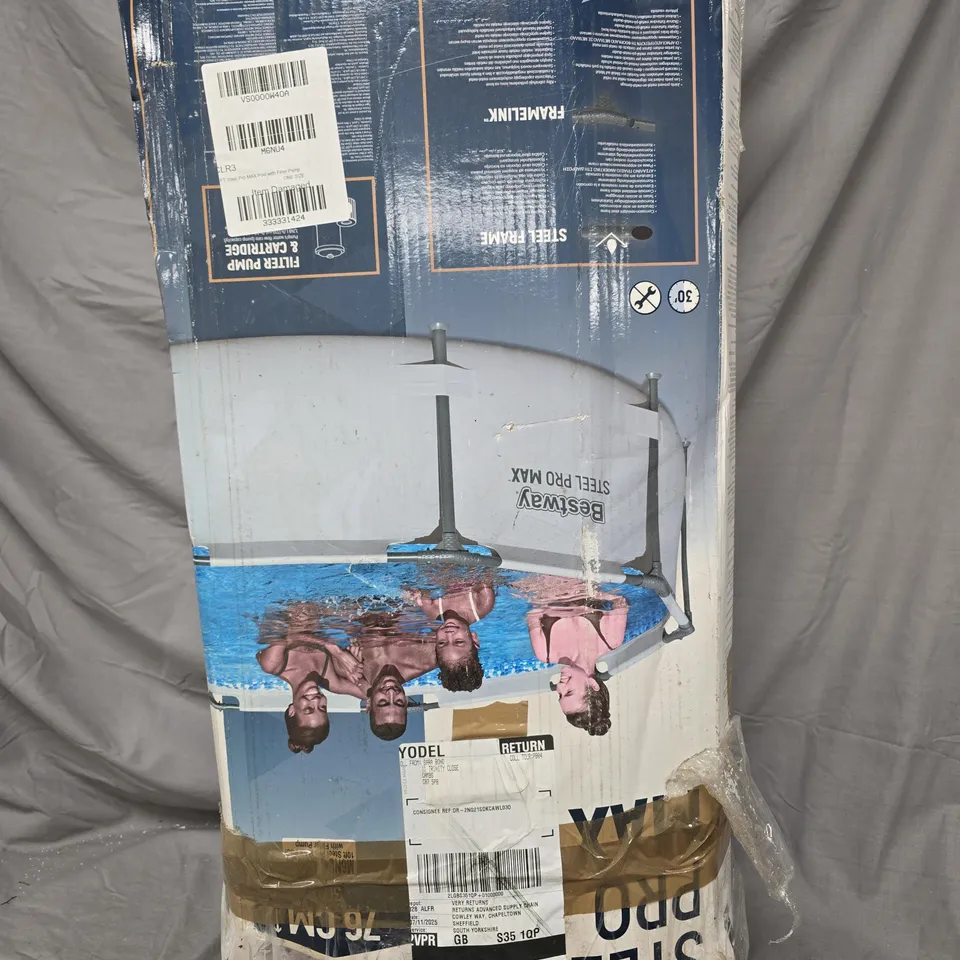 BESTWAY 10FT STEEL PRO MAX POOL - COLLECTION ONLY