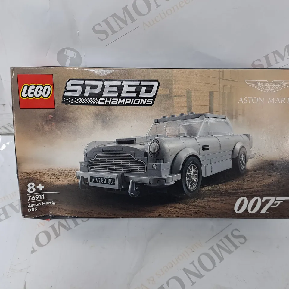 BOXED LEGO SPEED CHAMPIONS 007 ASTON MARTIN DB5 SET 76911 RRP £19.99