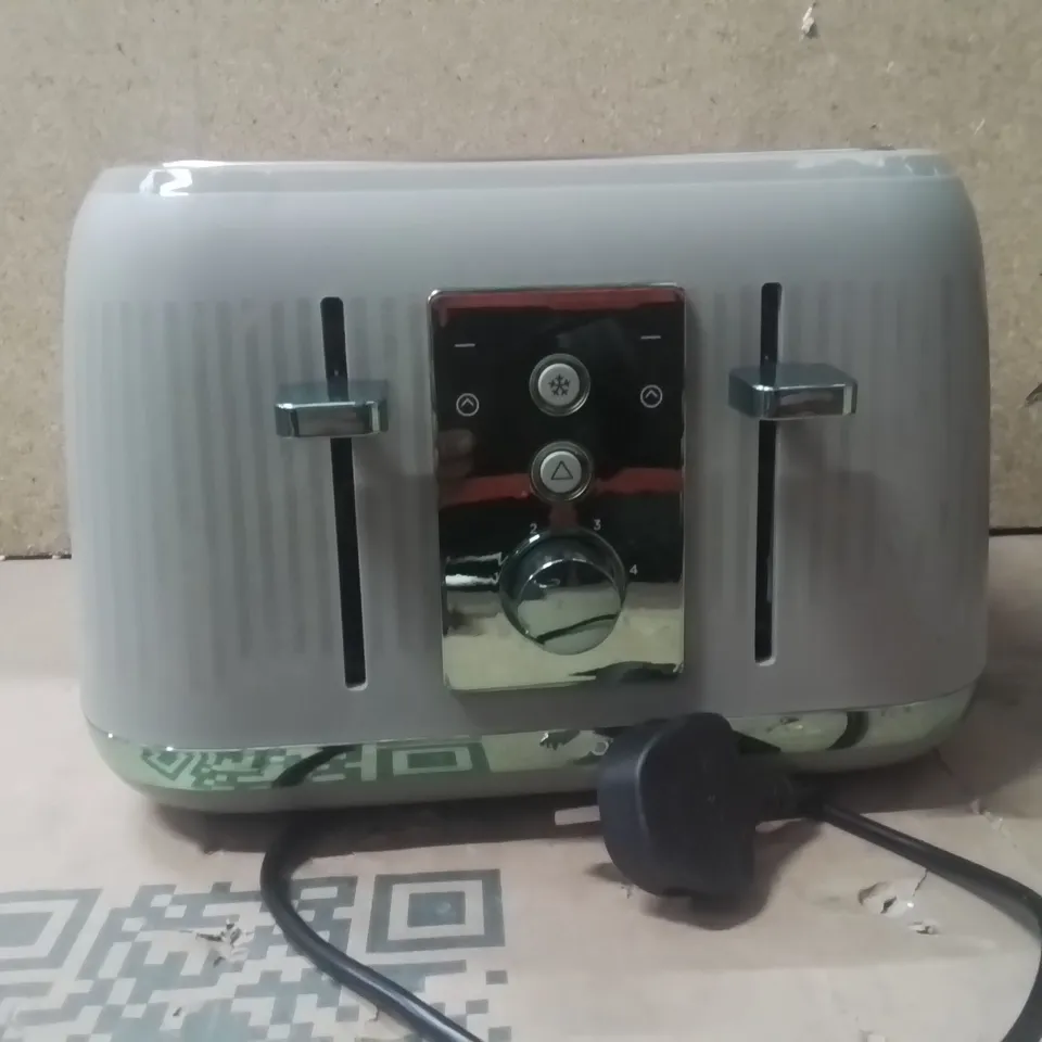 BOXED KENWOOD TFP30.000GN DUSK TOASTER - OLIVE GREEN