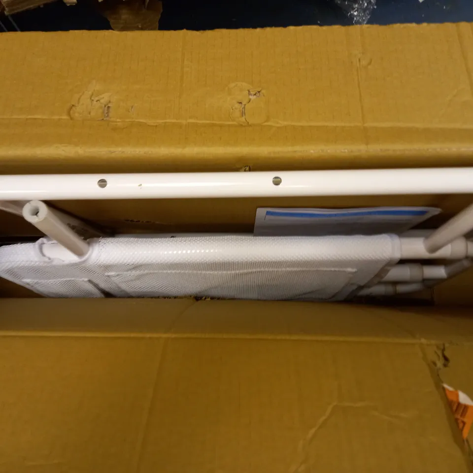 NRS HEALTHCARE FOLDING EASYFIT BED GUARD P42434 WHITE, REPLACES NOTTINGHAM NIGHTGUARD SAFETY GUARD, SMSIT-P42434
