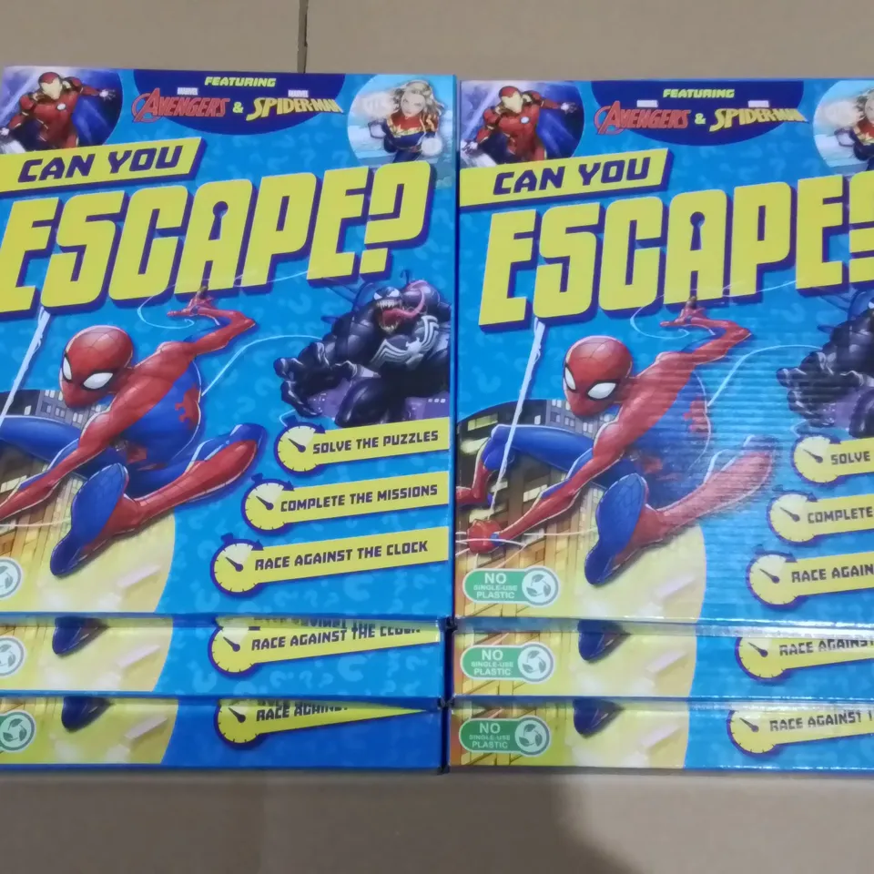 LOT OF 6 DISNEY CAN YOU ESCAPE PUZZLE SETS