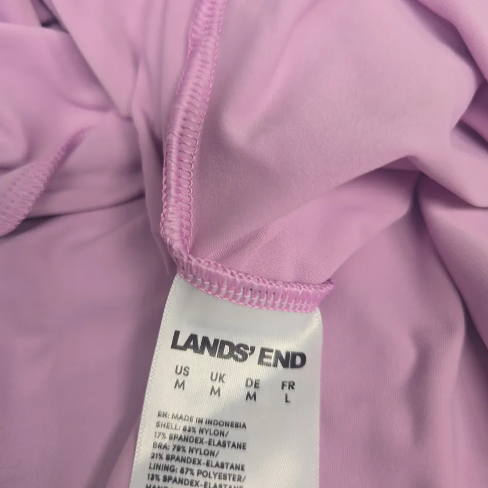CREORA LANDS' END PINK SWIMSUIT TOP - CHLORINE RESISTANT, CREORA HIGHCLO, SIZE M