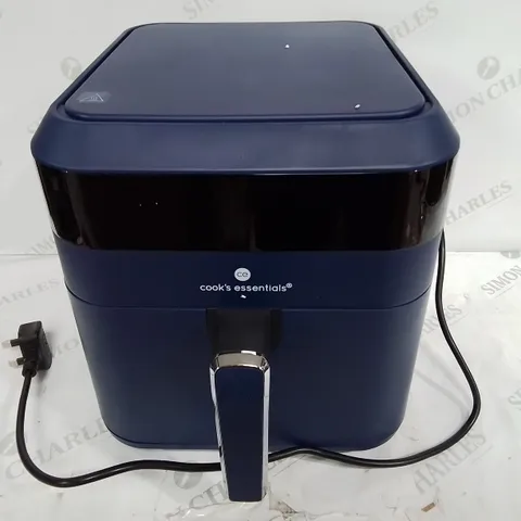 COOK'S ESSENTIALS 5.8L AIR FRYER IN NAVY