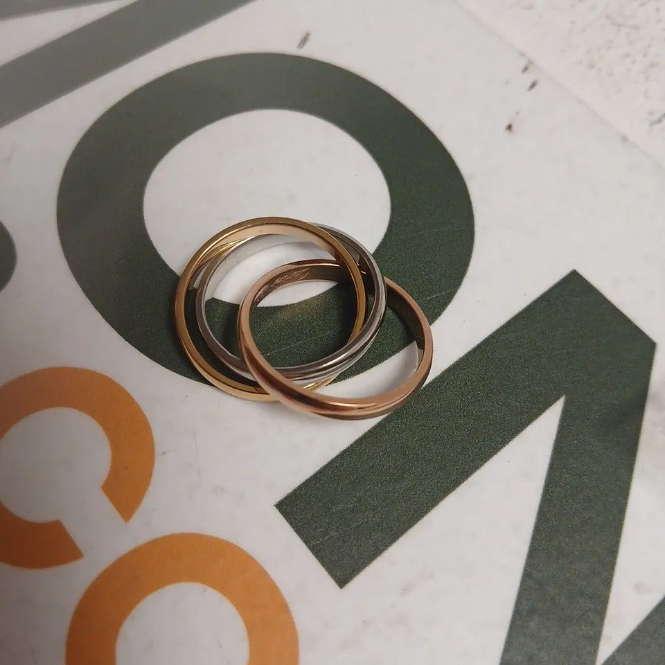 CARTIER RING – MULTI-TONE BANDS 