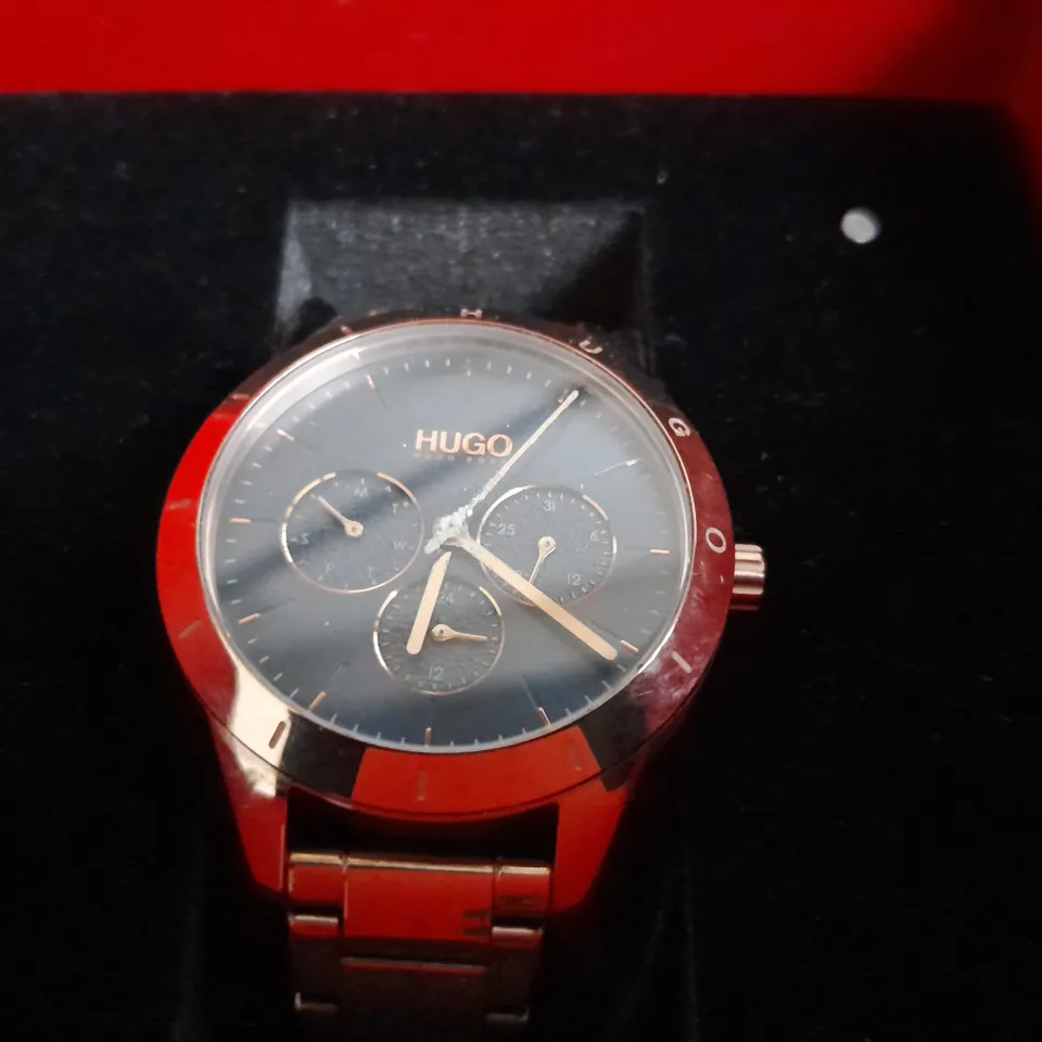 BOXED HUGO BOSS WRISTWATCH