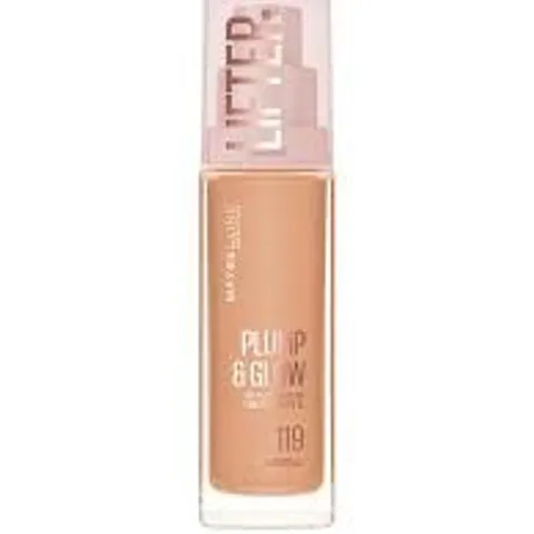 MAYBELLINE NEW YORK LIFTER LIFTER PLUMP & GLOW FOUNDATION - SHADE 119