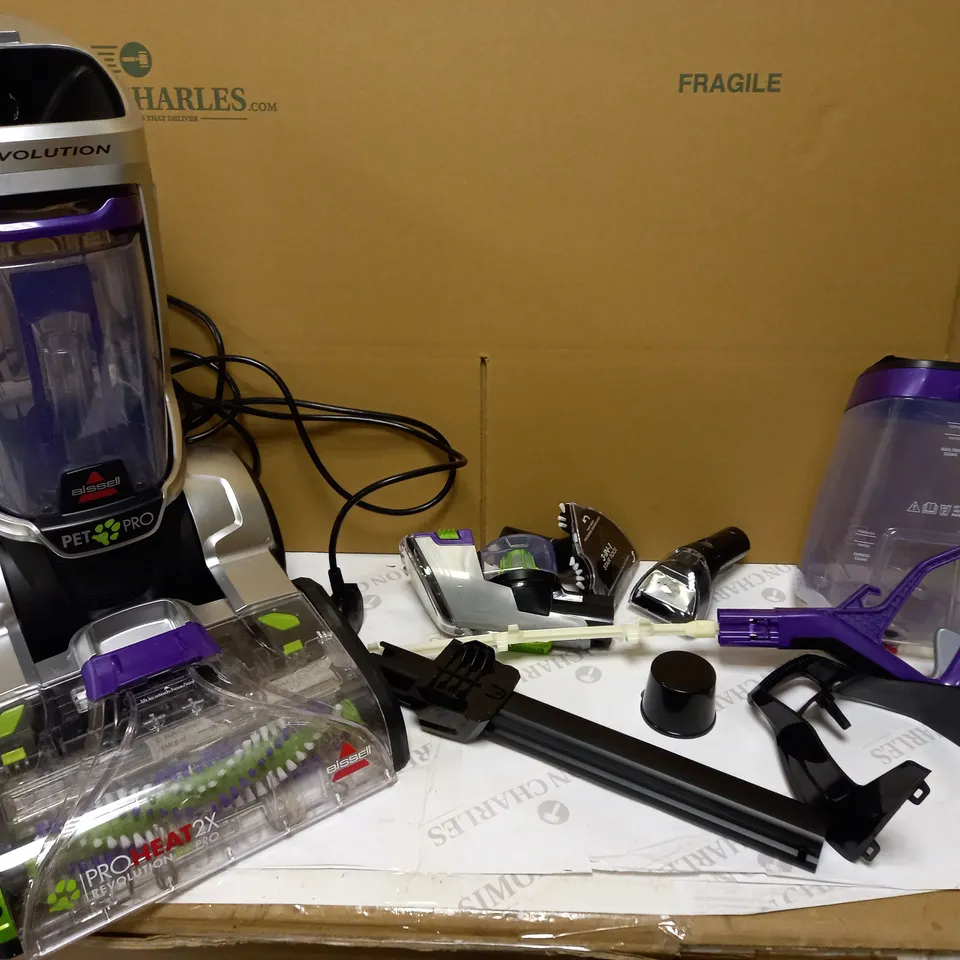 BISSELL PROHEAT 2X REVOLUTION PET PRO CARPET CLEANER 