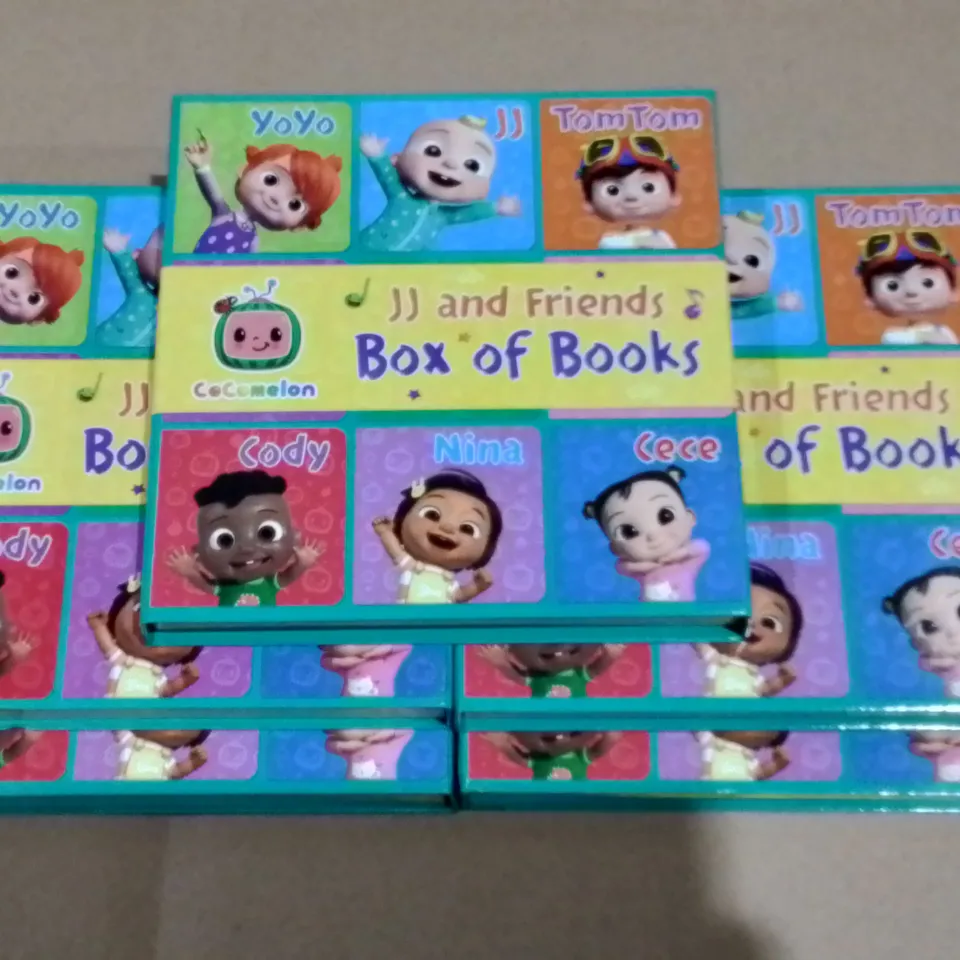 LOT OF 10 AS NEW JJ AND FRIENDS BOXOF BOOKS