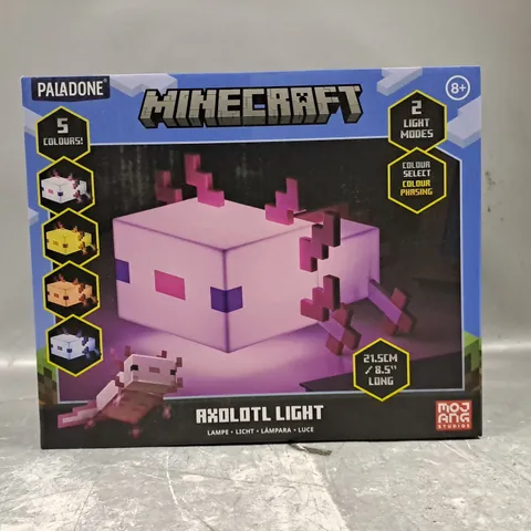 BOXED MINECRAFT AXOLOTL LIGHT