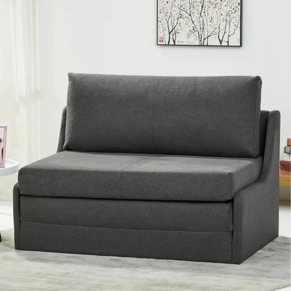 BOXED DESHIELDS 2 SEATER FOLD OUT SOFA