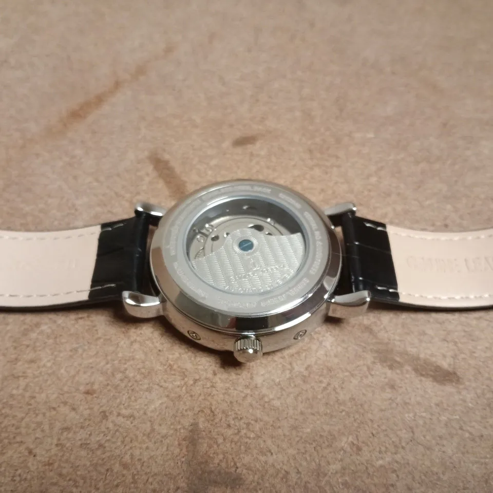 SAMUEL JOSEPH AUTOMATIC LIMITED EDITION SILVER GRAY WATCH SJ0007 – BOXED