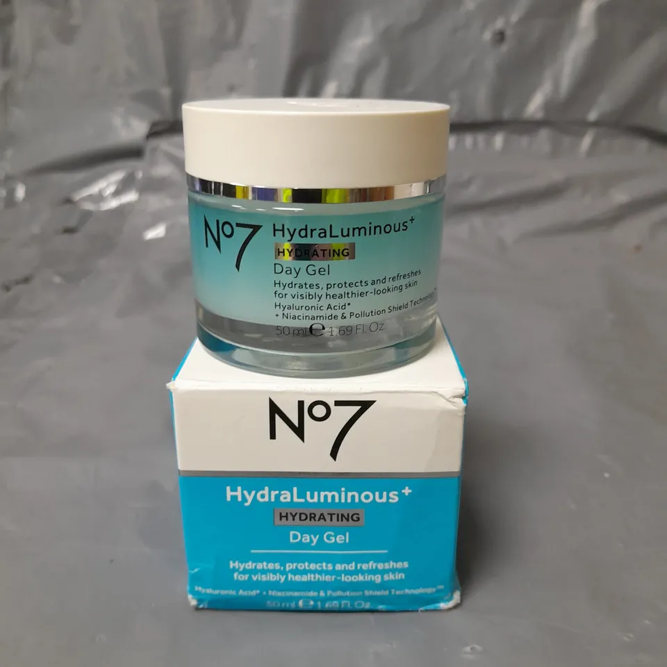 NO7 HYDRA-LUMINOUS HYDRATING DAY GEL 50ML