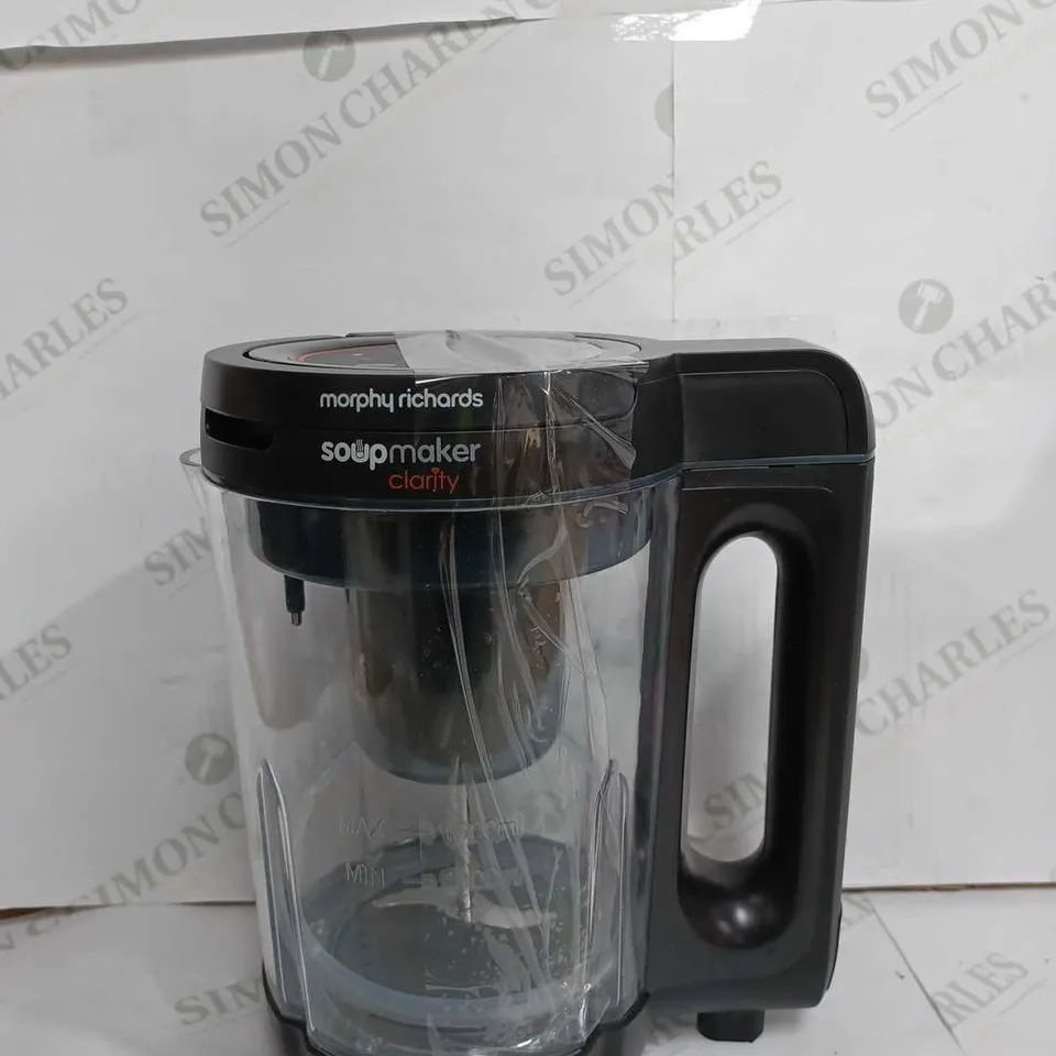 MORPHY RICHARDS CLARITY SOUP MAKER
