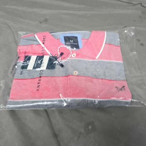 BAGGED CREW CLOTHING COMPANY OXFORD YARN POLO - SIZE XXL