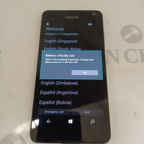 MICROSOFT MOBILE PHONE