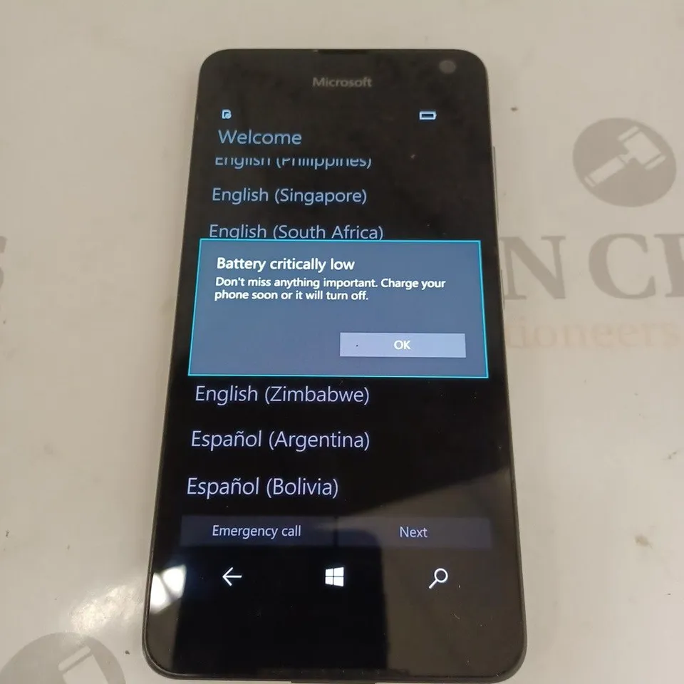 MICROSOFT MOBILE PHONE
