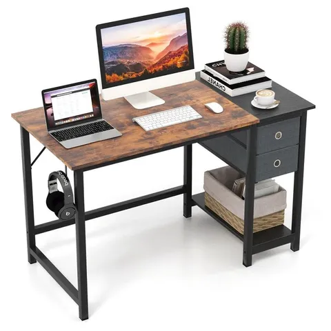 BOXED ADDELAIDE RECTANGLE WRITING DESK (1 BOX)