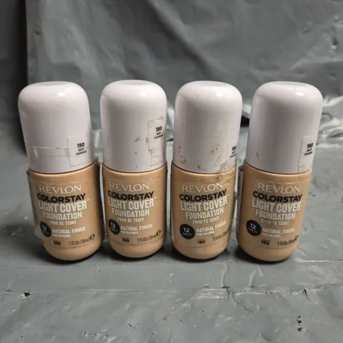 LOT OF APPROXIMATELY 70 REVLON COLOURSTAY LIGHT COVER 30ML FOUNDATIONS - 150 BUFF