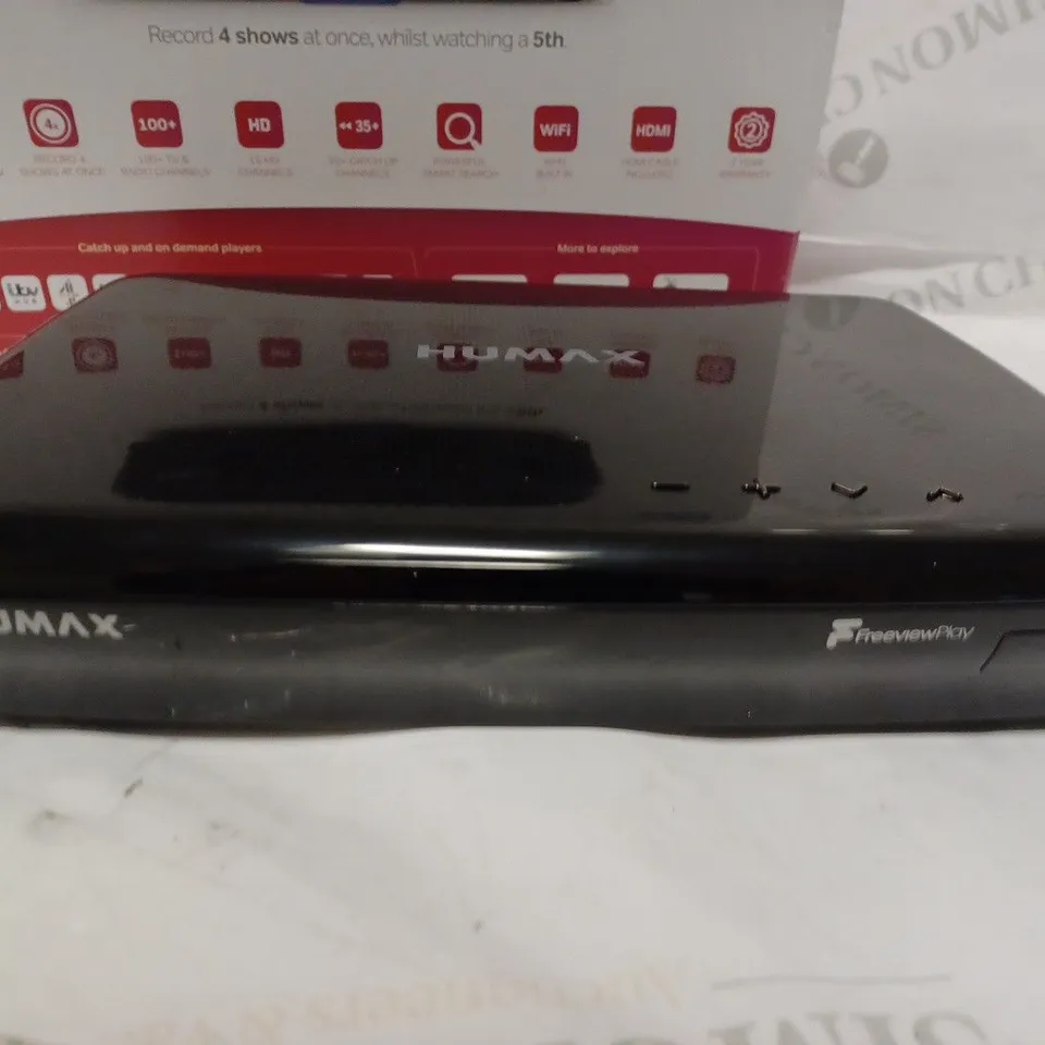 HUMAX FVP-5000T 500 GB FREEVIEW PLAY HD TV RECORDER, BLACK 