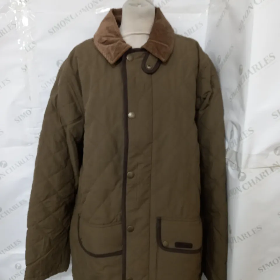 BARBOUR BURTON QUILT PADDED JACKET - XL