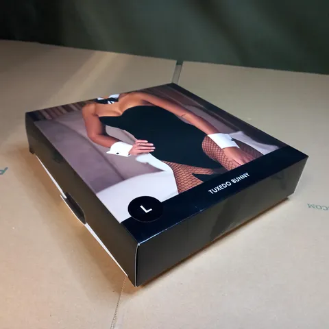 BOXED DESIGNER TUXEDO BUNNY - LARGE