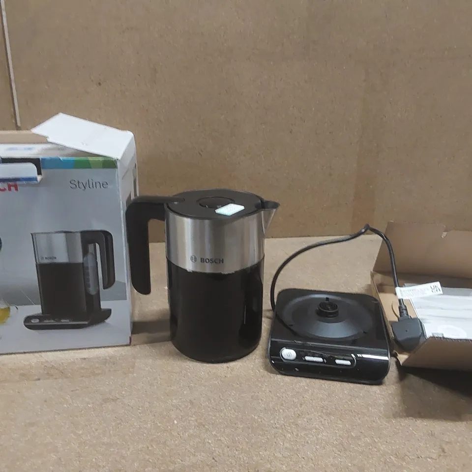 BOXED BOSCH TWK8633 STYLINE COLLECTION CORDLESS JUG KETTLE
