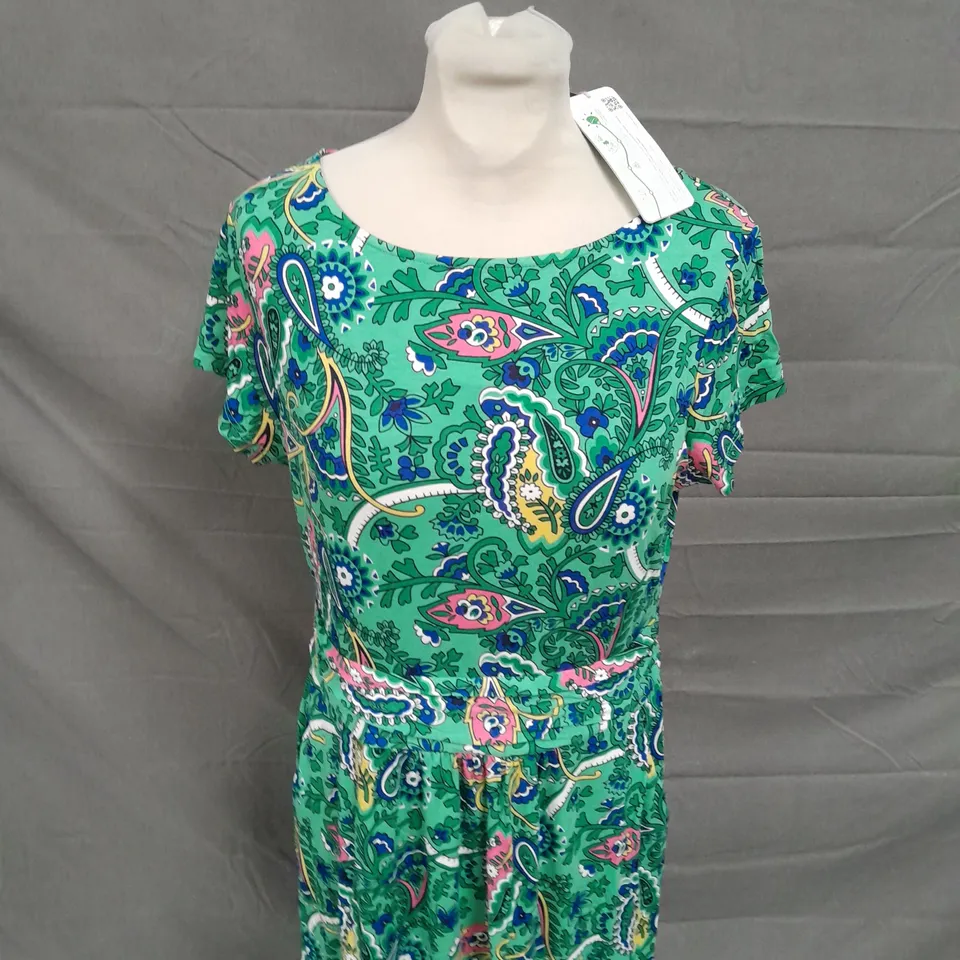 BODEN WOMENS FLORAL PATTERN OCCASSIONAL DRESS SIZE 12