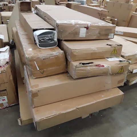 PALLET OF ASSORTED FLATPACK FURNITURE PARTS