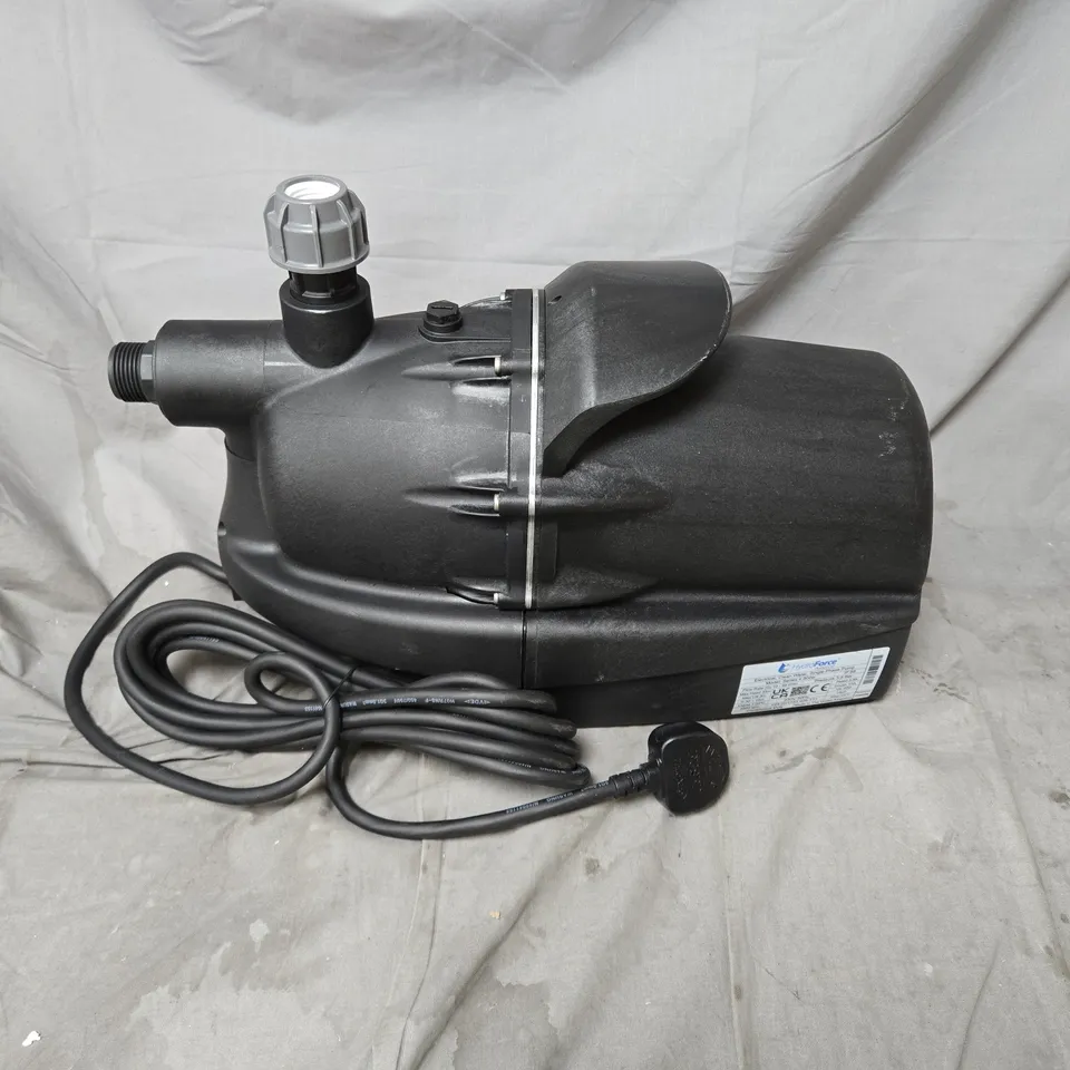 HYDROFORCE SERIES 4 800W ELECTRIC WATER PUMP – SINGLE PHASE