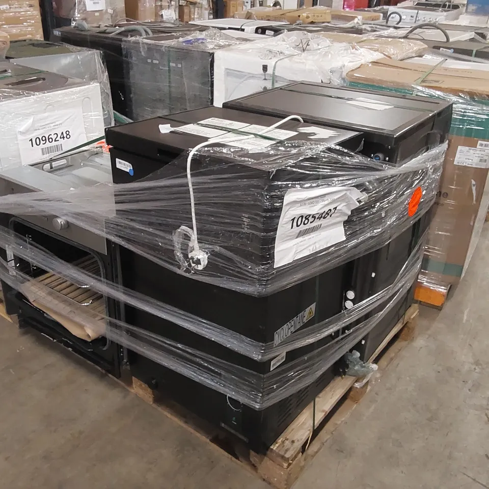 PALLET OF APPROXIMATELY 4 UNPROCESSED RAW RETURN WHITE GOODS TO INCLUDE;