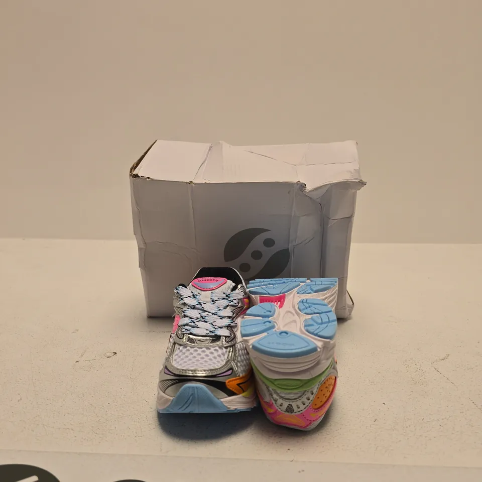 SAUCONY KIDS' MULTICOLOUR RUNNING SHOES – UK SIZE 9M