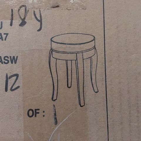 BRAND NEW BOXED HOMESDIRECT 365 SR 10 CREAM/FR FOAM STOOL 
