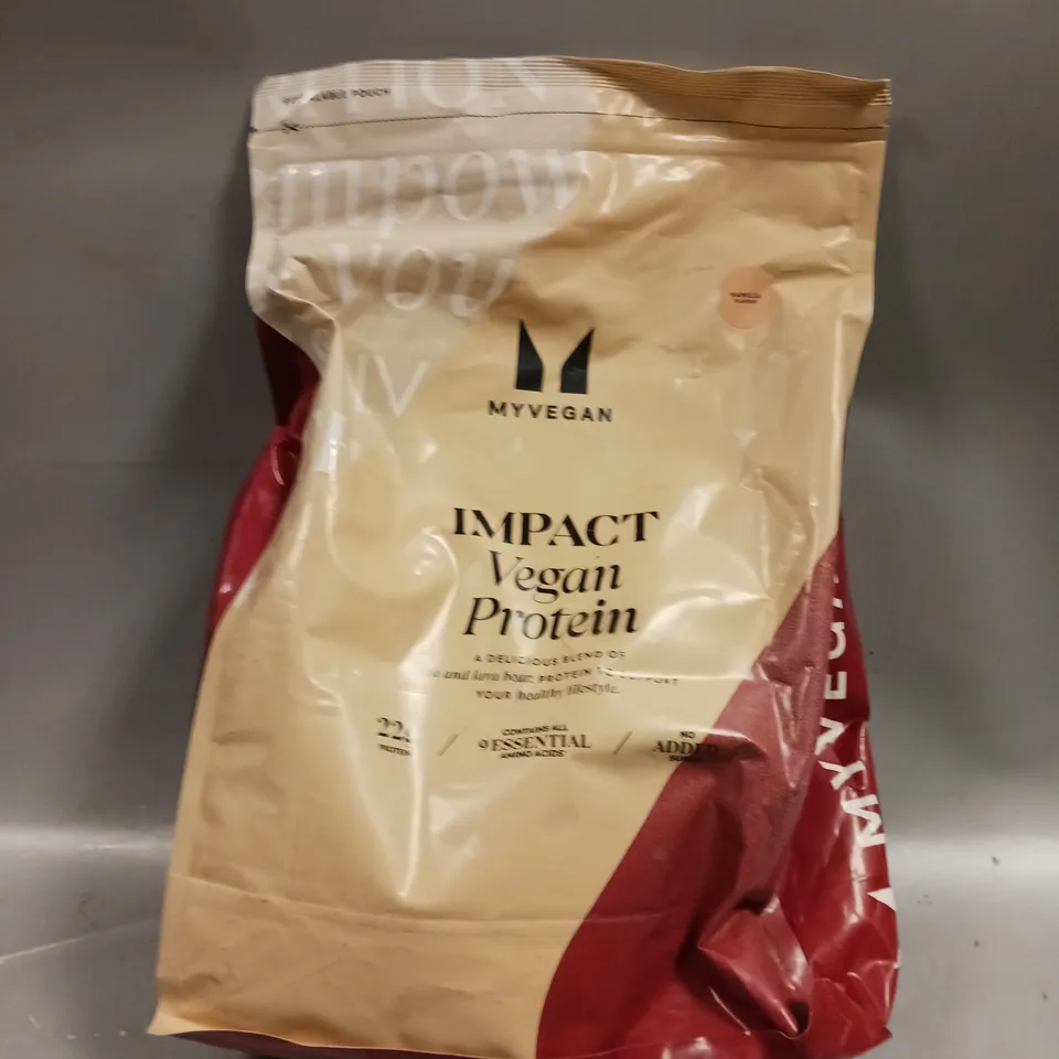 SEALED MYVEGAN IMPACT VEGAN PROTEIN - VANILLA - 2.5KG