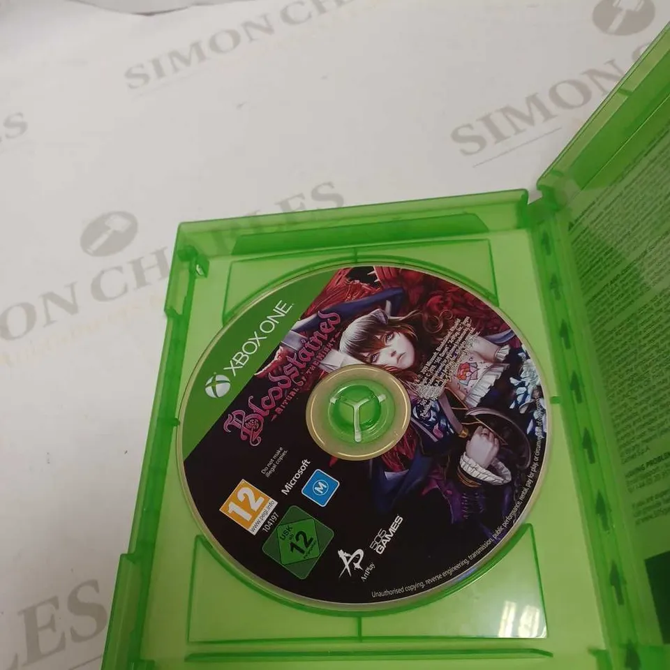 XBOX ONE BLOODSTAINES RITUAL OF THE NIGHT 