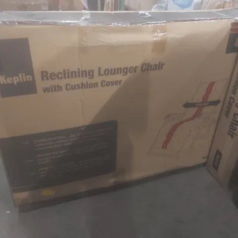 BOXED KEPLIN RECLINING LOUNGER CHAIR