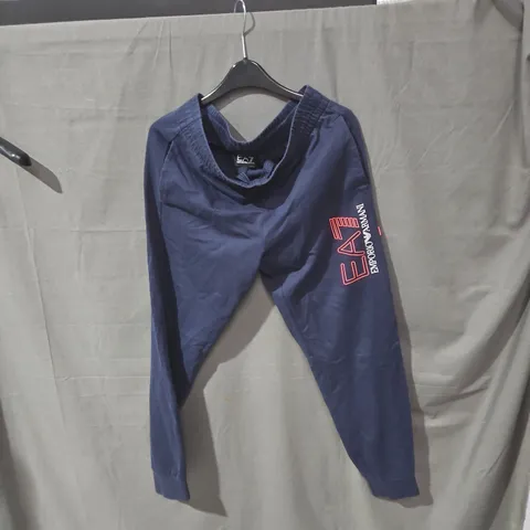 EA7 EMPORIO ARMANI NAVY JOGGERSβ SIZE S