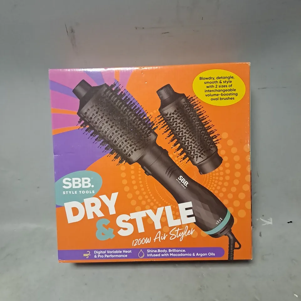 BOXED SBB STYLE TOOLS DRY AND STYLE 1200W AIR STYLER