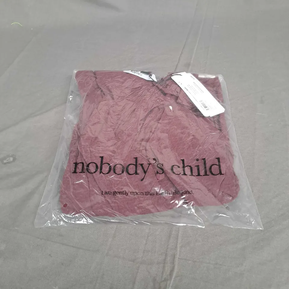 SEALED NOBODYS CHILD RIA BLOUSE IN PURPLE - UK 12 