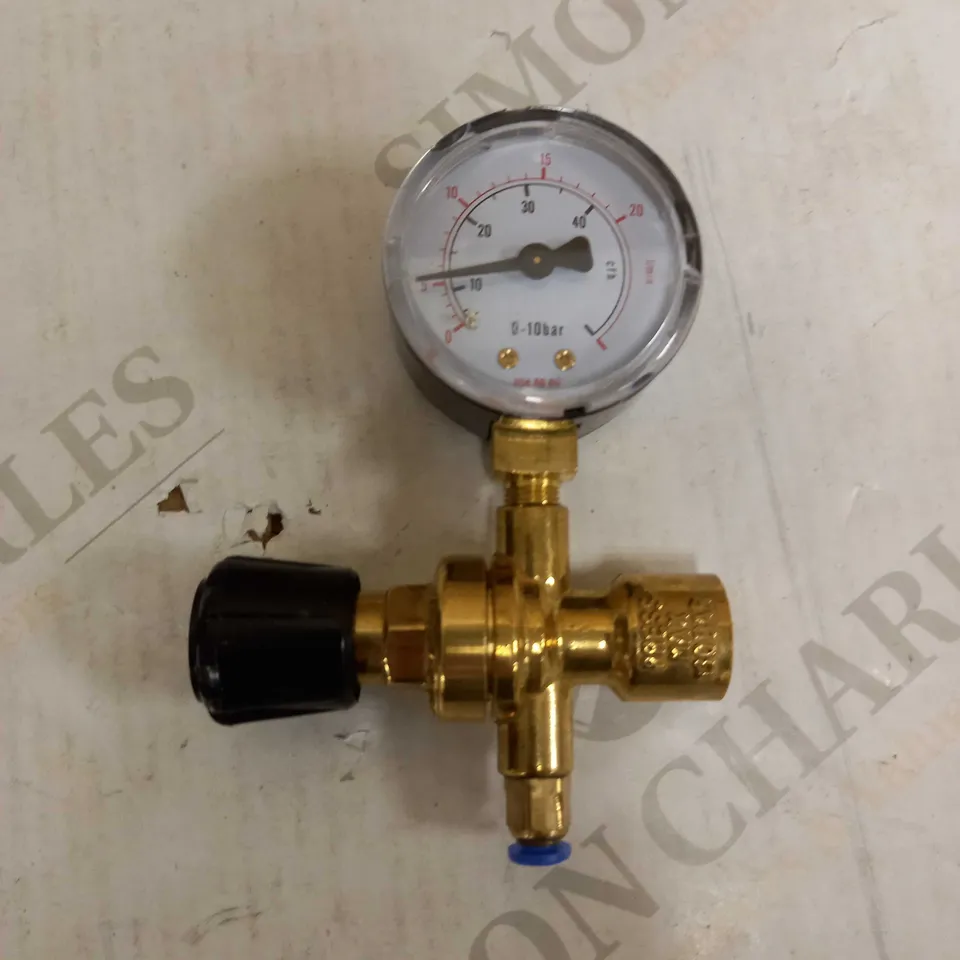 DRAPER 70135 MIG MINI GAS BOTTLE REGULATOR WITH GAUGE, 130 BAR, DISPOSABLE CYLINDER, WELDING