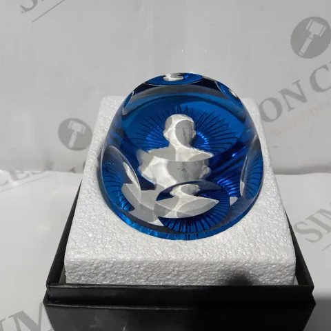 BOXED THE ROYAL CAMEOS IN CRYSTAL - THE DUKE OF EDINBURGH 