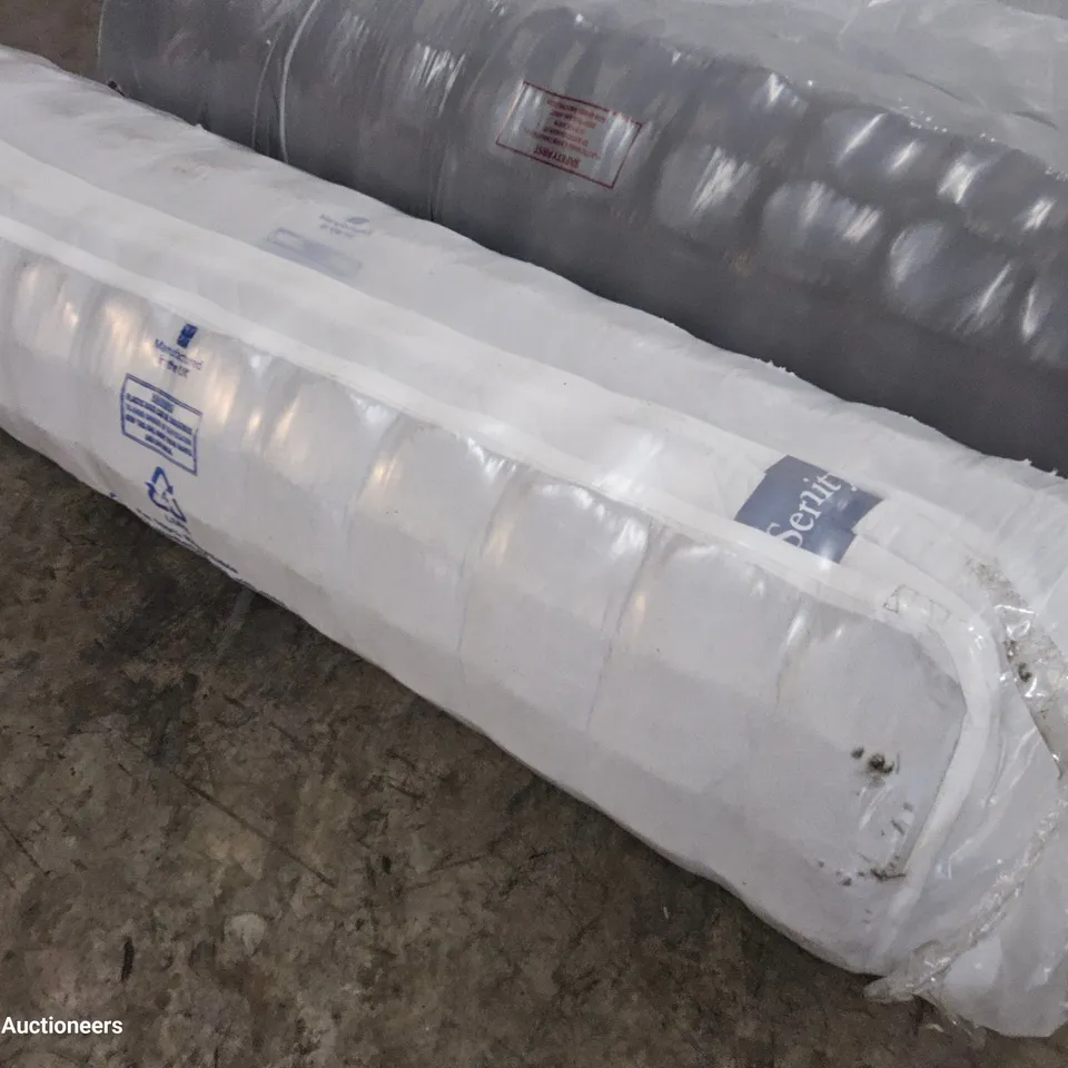 QUALITY BAGGED 4'6" DOUBLE SERENITY HYBRID COIL AND MEMORY FOAM MATTRESS