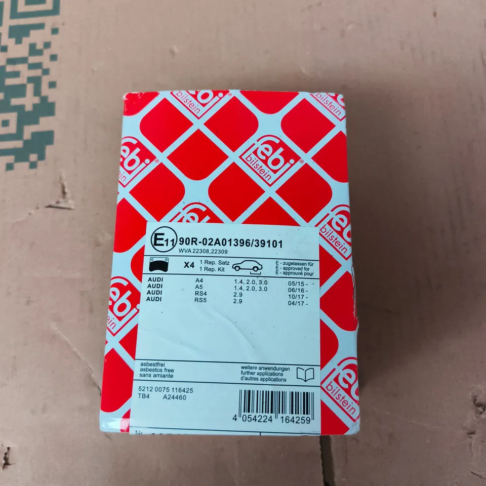 BILSTEIN BRAKE PAD SET FOR AUDI A4 (A4/A5 COMPATIBILITY) – BOXED