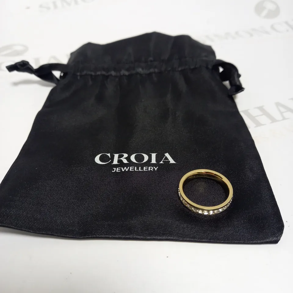 CORIA LIO RHINESTONE BAND RING