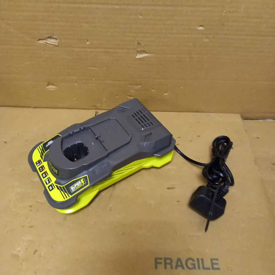 RYOBI-ONE+ 18V SUPER FAST CHARGER