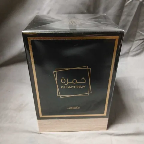 BOXED KHAMRAH LATTAFA EAU DE PARFUM 100ML