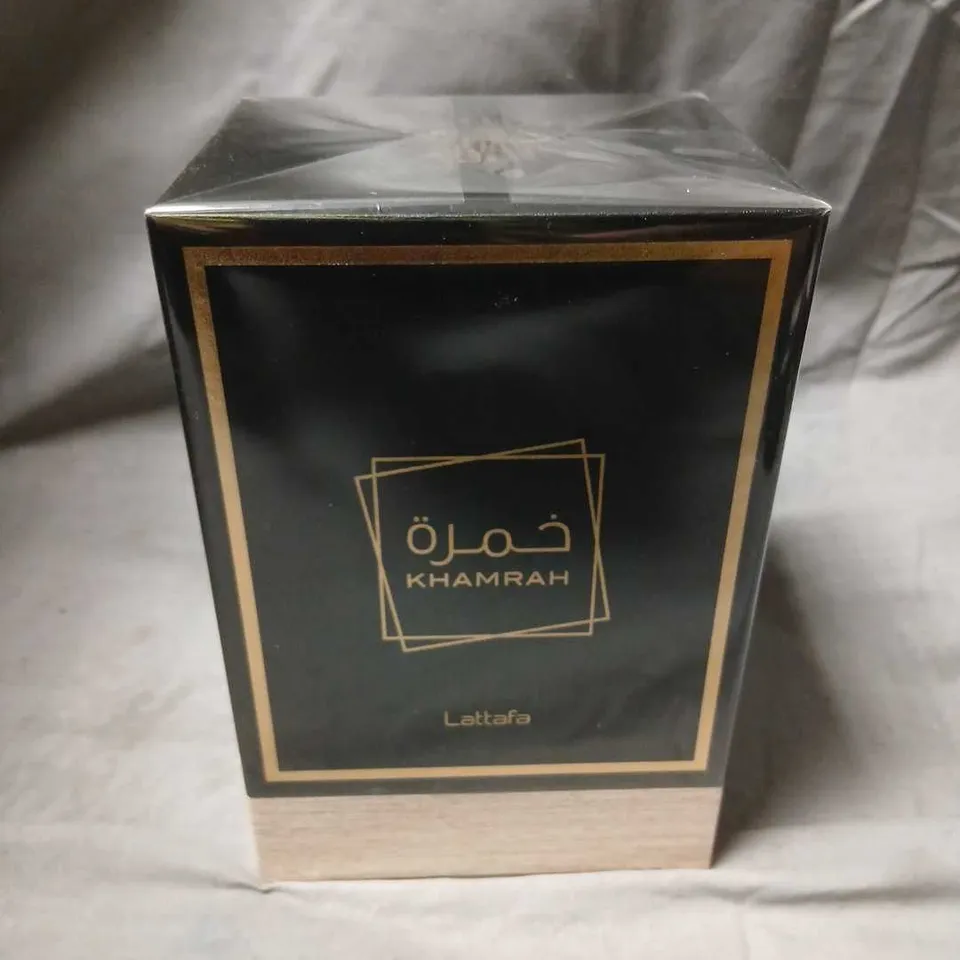 BOXED KHAMRAH LATTAFA EAU DE PARFUM 100ML