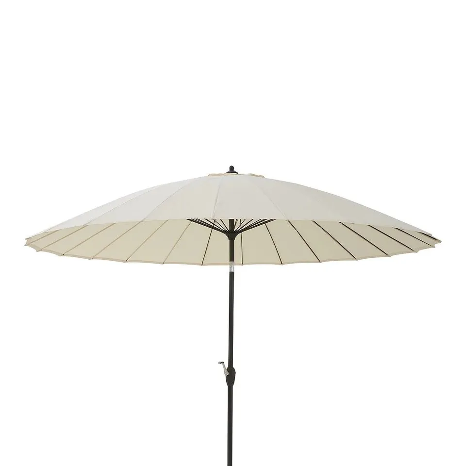 BOXED 3M SHANGHAI PARASOL - CREAM [COLLECTION ONLY] RRP £69.99