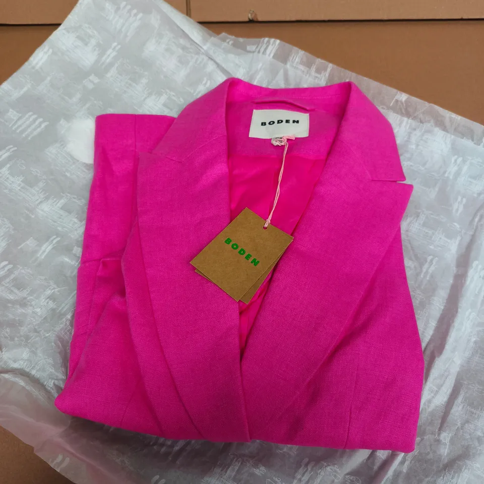 BODEN WOMEN'S PINK BLAZER/JACKET – UK 6R 